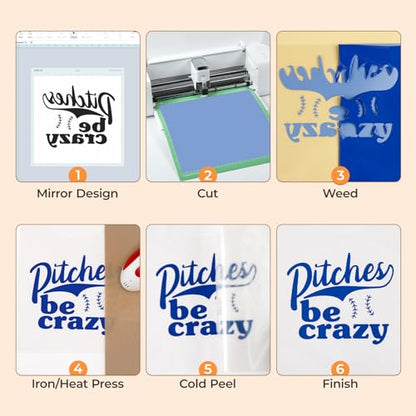 Royal Blue Heat Transfer Vinyl