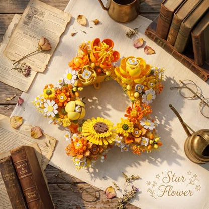 Botanicals Star Flowers Building Block Set
