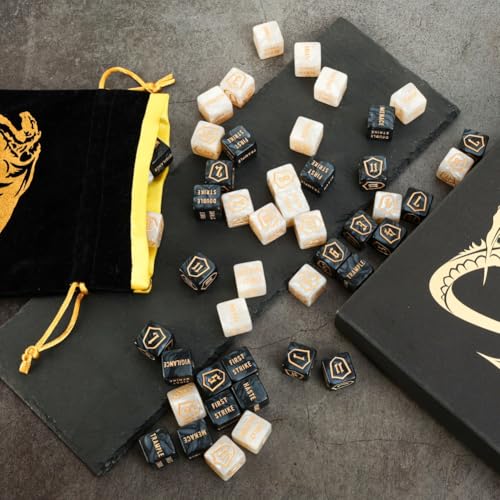 Color MTG Counter Dice Set Keyword Shield Life Counters with Dice Storage Bag for MTG TGG Table Games