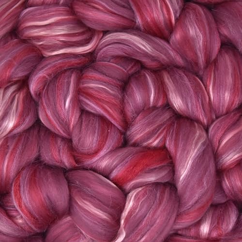 Merino Silk Luxe Tonal Designer Blend. Superfine Merino