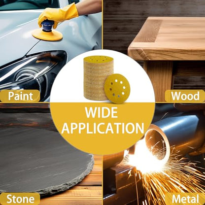 Gold Sanding Discs Set
