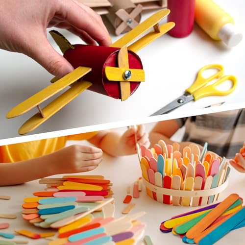 8 Inch Jumbo Craft Sticks (60 Count)