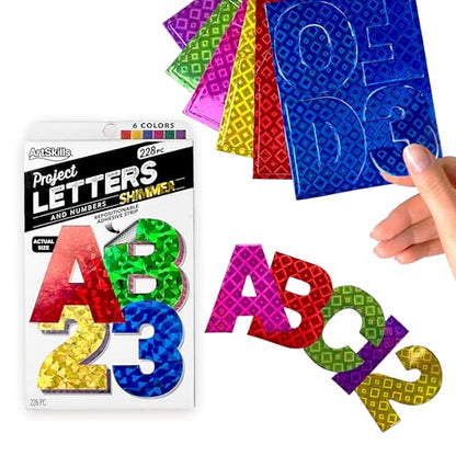 Poster Letters 2.5” Paper Letters for Poster Board Projects