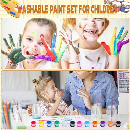 20 Pack Mini Acrylic Paint Set (84 Fl Oz)