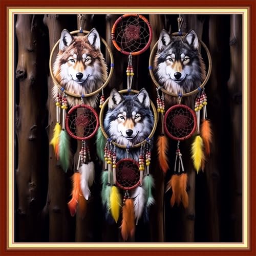 Cross Stitch Stamped Full Embroidery Kits DIY 11CT Cotton Thread Printed DIY Needlepoint Kits Craft Needlework Set Cross