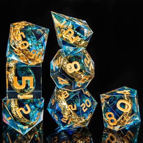 Magic Lord Rings DND Dice Set with Box