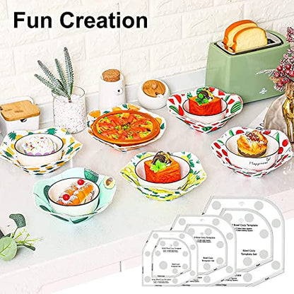 Bowl Cozy Template Cutting Ruler Set (3 Count)