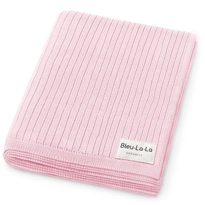 100% Organic Cotton Baby Blanket for Girls