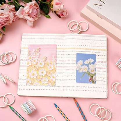 30 Rolls Neutral Washi Tape Set (30 Count)