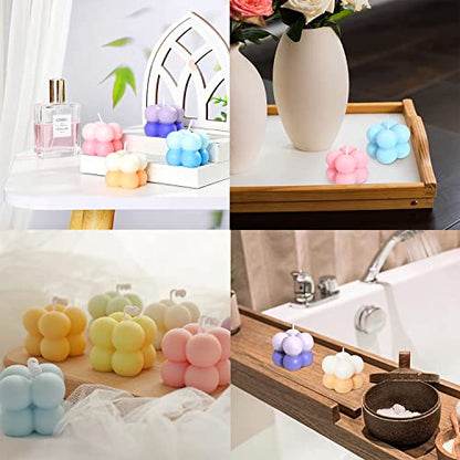 3D Bubble Candle Molds (15 Count)
