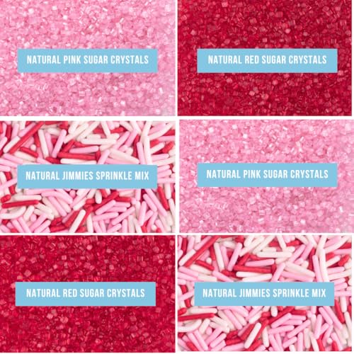 Valentines Dye Free Sprinkles (2.75 Ounce)
