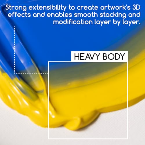 Acrylic Paint Lemon Yellow Hue