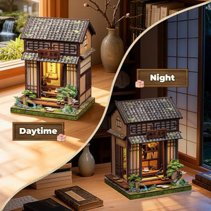 Japanese Book Nook Kit Miniature Tea House