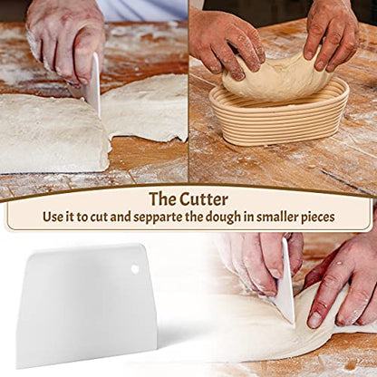 11" Oval Banneton Proofing Basket Set of 2