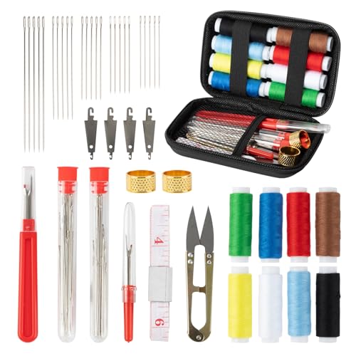 68 Pcs Big Eye Sewing Needles Kit (50 Count)