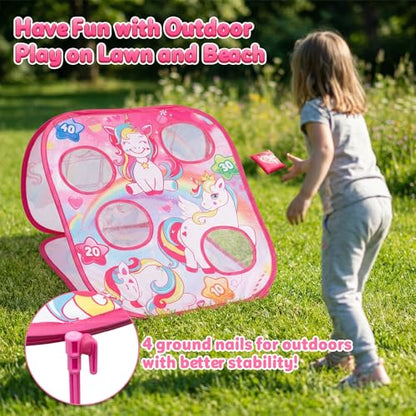 Unicorn Bean Bag Toss Game (26 Count)