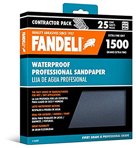 Waterproof Sandpaper (25 Count)