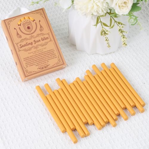 Yellow Sealing Wax Sticks