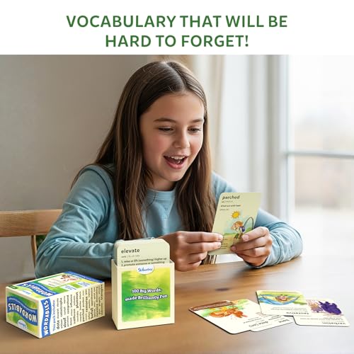 Educational Vocabulary Flash Cards for Kids