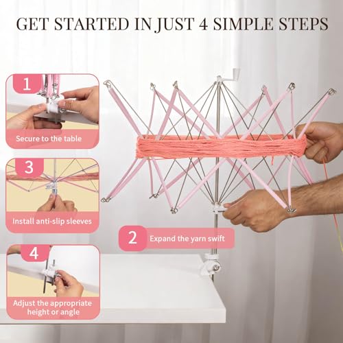 Foldable Yarn Swift