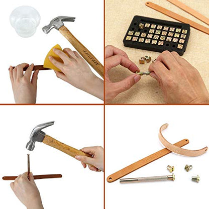 37 Pieces Leather Stamping Tool Set