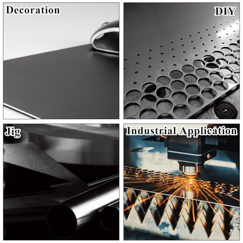 3 Pcs Anodized Aluminum Sheets Metal