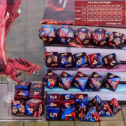 Extended Dice RPG Set (465 Count)