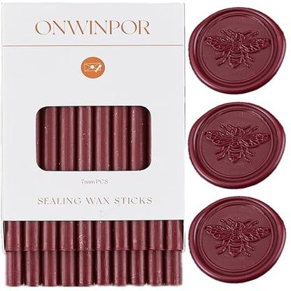 Crimson Wax Seal Sticks (20 Count)
