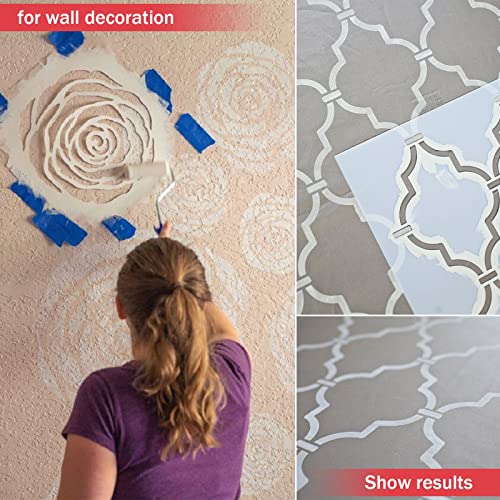 16 Pack 6 Mil Clear Mylar Stencil Sheets (16 Count)