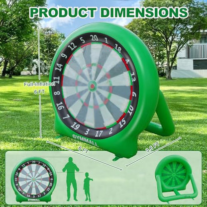 Giant Dart Board Inflatable with Pump