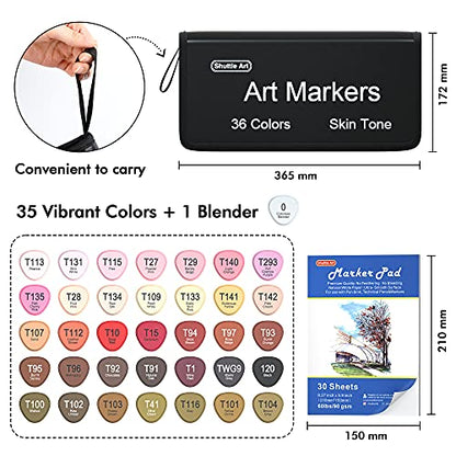 Alcohol Markers (36 Count)