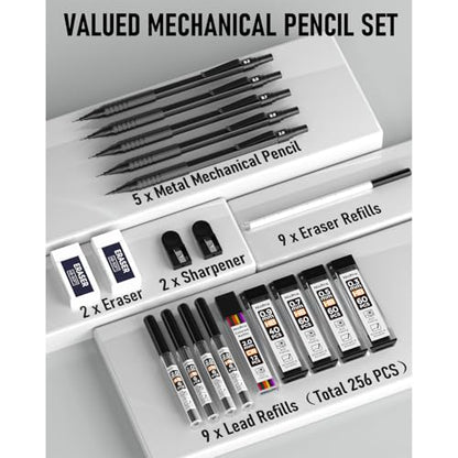Black Art 5PCS Mechanical Pencil Set (5 Count)