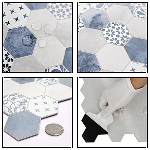 10 Sheet Peel and Stick Backsplash (9 Sq Ft)