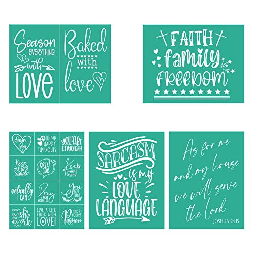 Silk Screen Stencil (5 Count)
