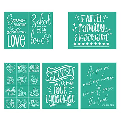 Silk Screen Stencil (5 Count)