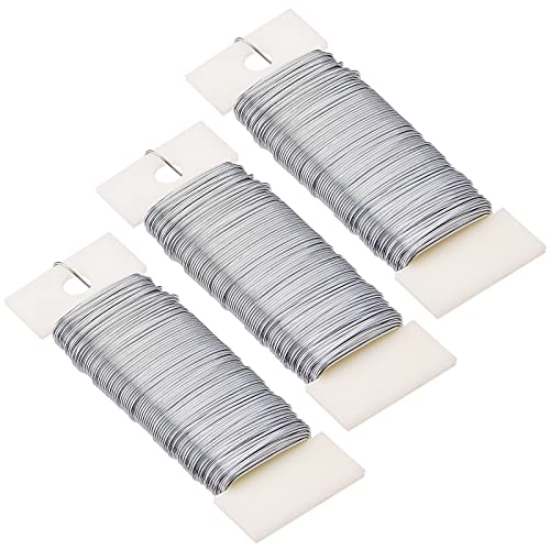 22 Gauge Floral Flexible Wire for Christmas Wreath Tree (3 Count)