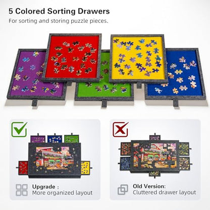 Tilting Puzzle Board with 2 (1000 Count)