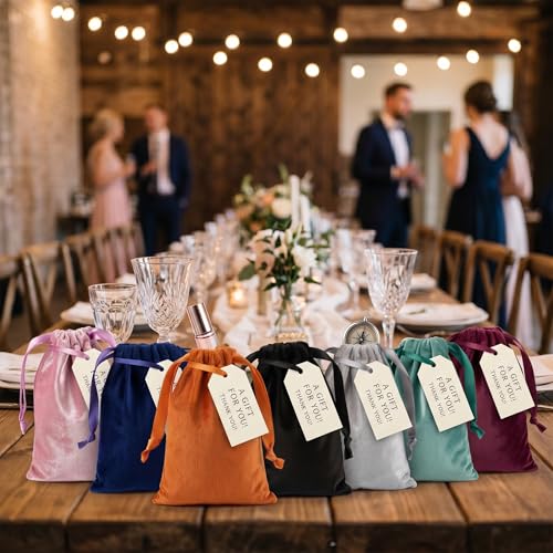 16 Pcs Colorful Dice Bags (16 Count)