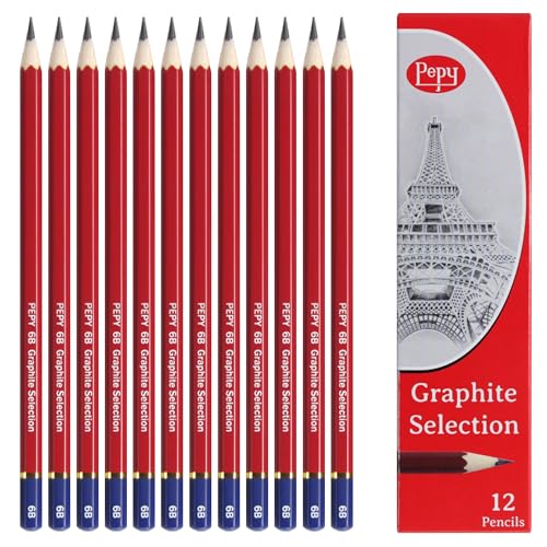Graphite Professional Drawing Pencils (12 Count)