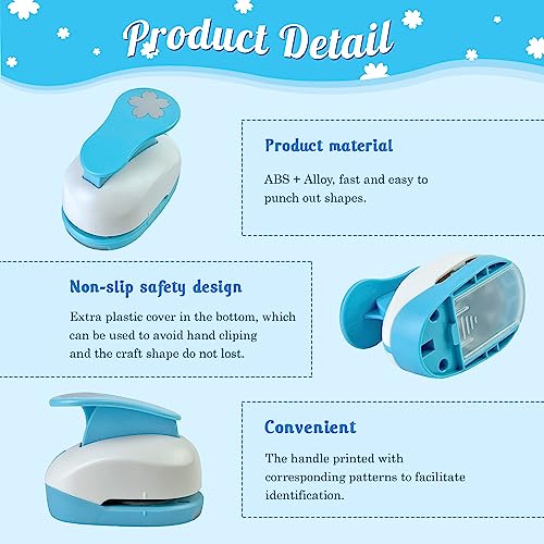 Flower Hole Punch for Craft Size Out 1