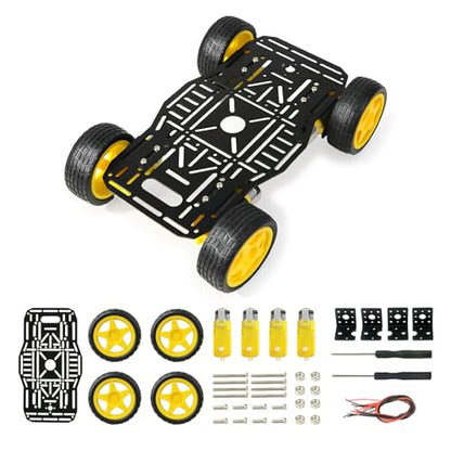 4WD Robot Chassis Kit for Arduino Raspberry Pi