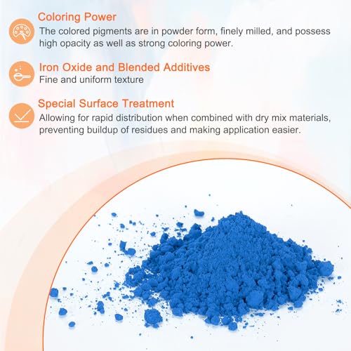 Iron Oxide Powder Concrete Pigment 500 Mesh 3.5oz (28.2 Ounce)