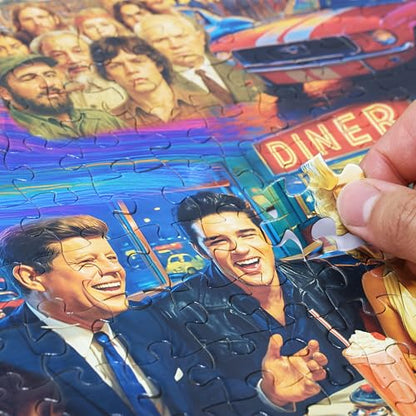 1960s 500 Pieces Very Large Pieces Jigsaw Puzzle