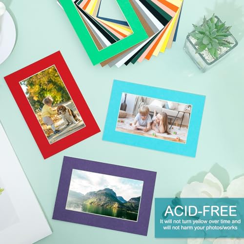 15 Pack 4x6 Picture Mats for 3x5 Photos