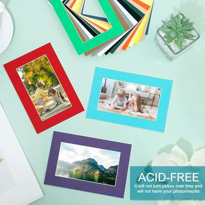 15 Pack 4x6 Picture Mats for 3x5 Photos