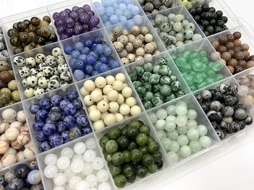 1260Pcs 6mm Natural Gemstone Beads