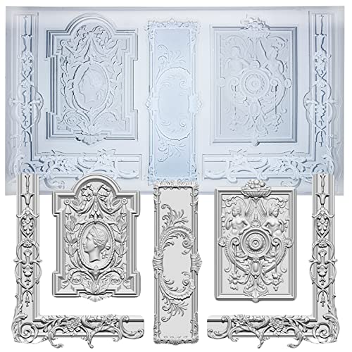 Art Mold for Polyclay Air Dry Clay Plaster