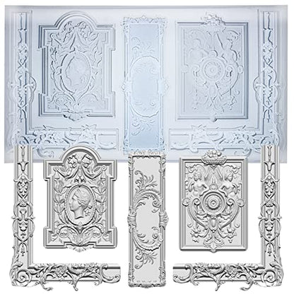 Art Mold for Polyclay Air Dry Clay Plaster