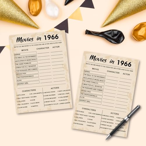 60th Birthday Party Games