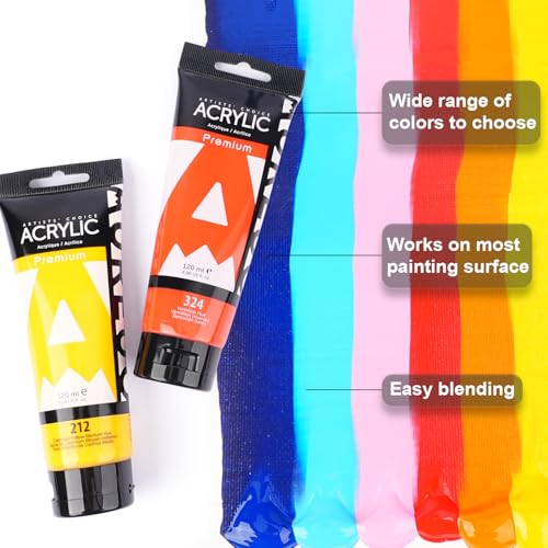 Blue Grey Acrylic Paint (4 Fl Oz)